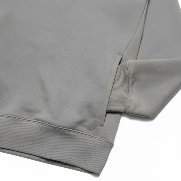 Hoodie side pocket closeup.